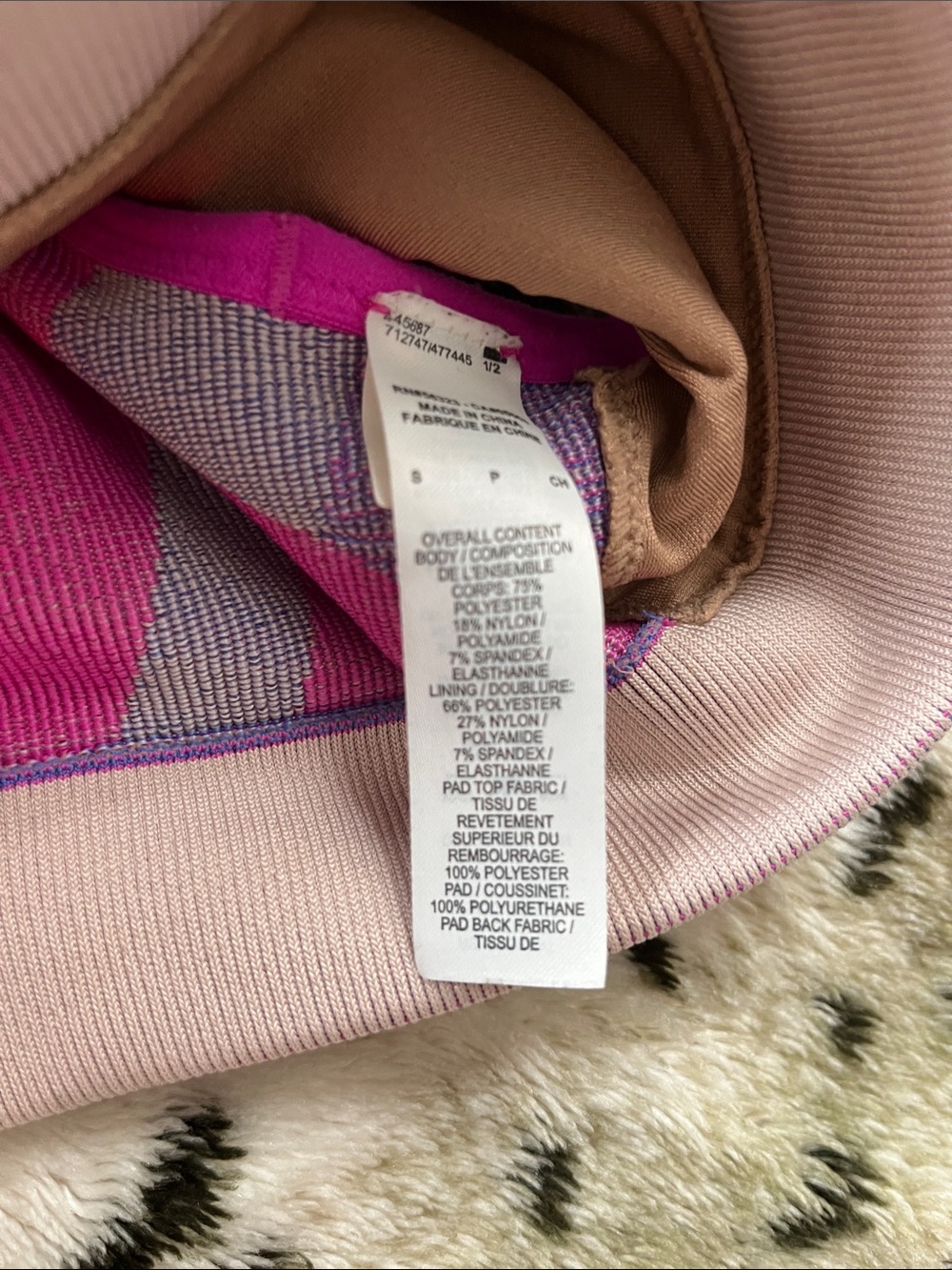 Nike Women’s Pink, Blue & Light Purple Colorblock Leggings Set - Picture 13 of 16